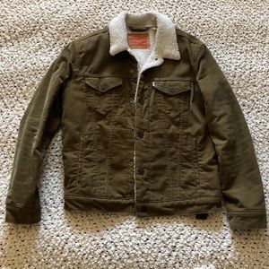 Levi’s Corduroy Sherpa Trucker Jacket
